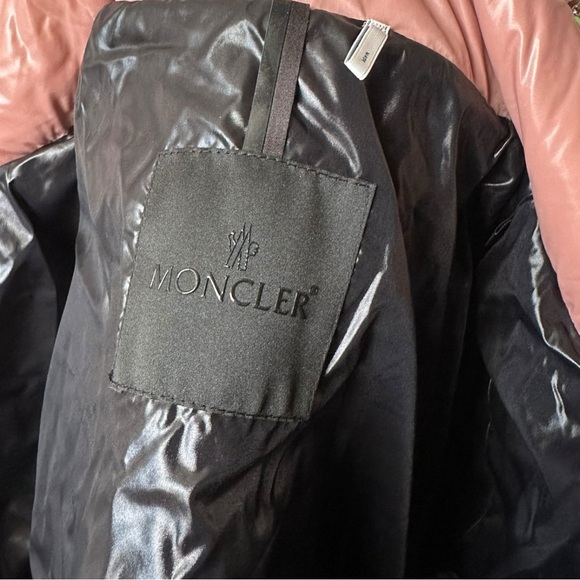 AUNTHENTIC MONCLER MORGA PINK JACKET SIZE 1 - Picture 10 of 16